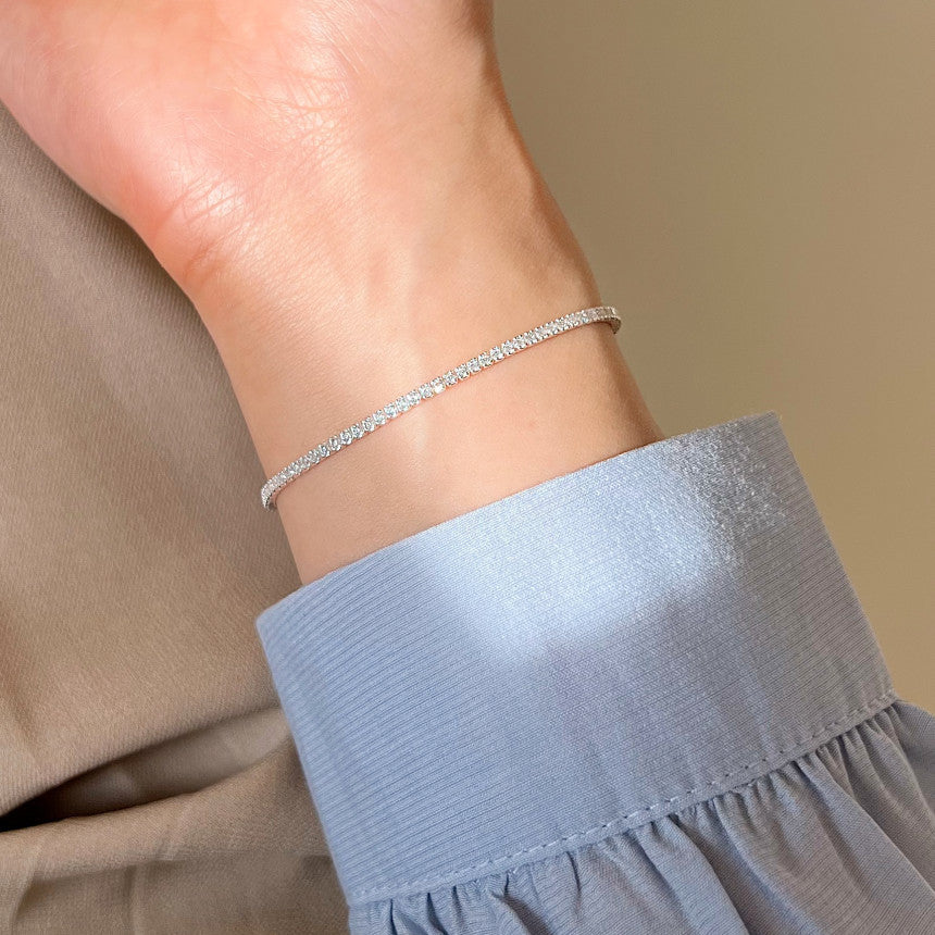 Pavé Geometric Bracelet
