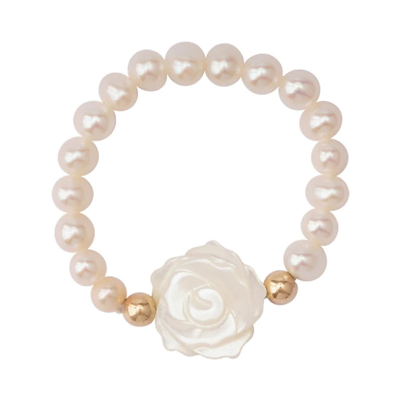 Baroque Pearl Seashell Ring