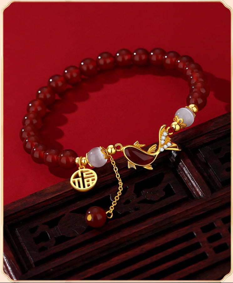 Courageous Koi Talisman Bracelet