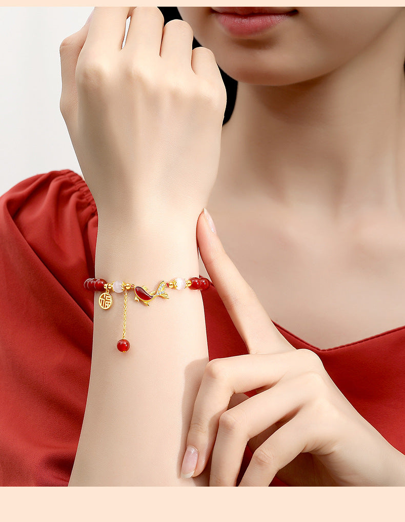 Courageous Koi Talisman Bracelet